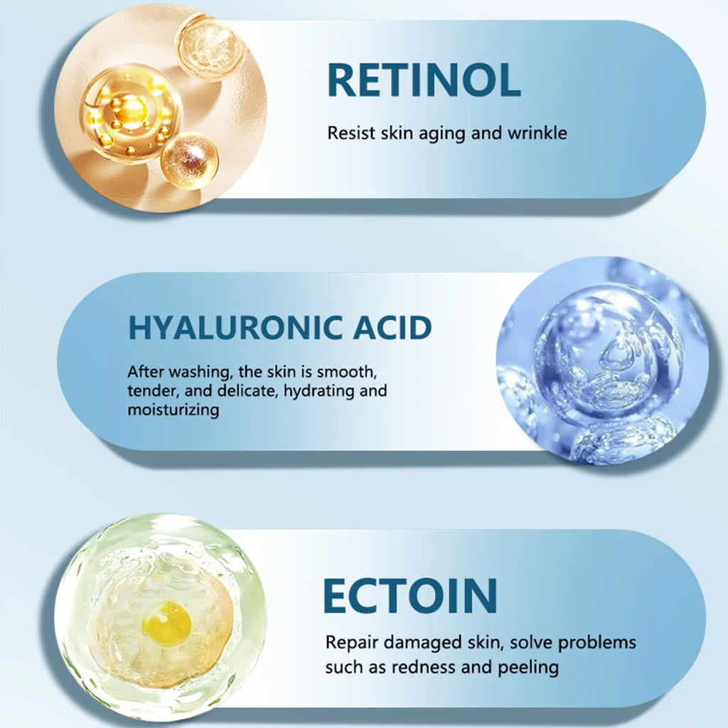 Moisturizing Face Lotion, Day and Night Cream with Hyaluronic Acid and Niacinamide, Double Repair, Moisturizer for Face