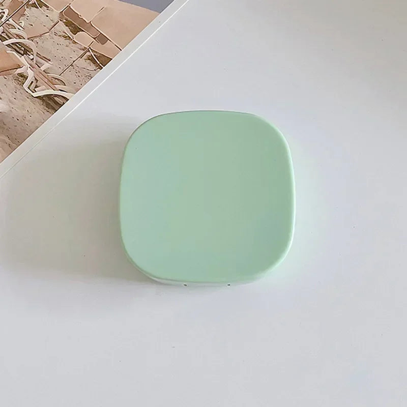 Women Color Contact Lens Case Red Heart Contact Lenses Box for Eyes Care Kit Glasses Case Holder Container