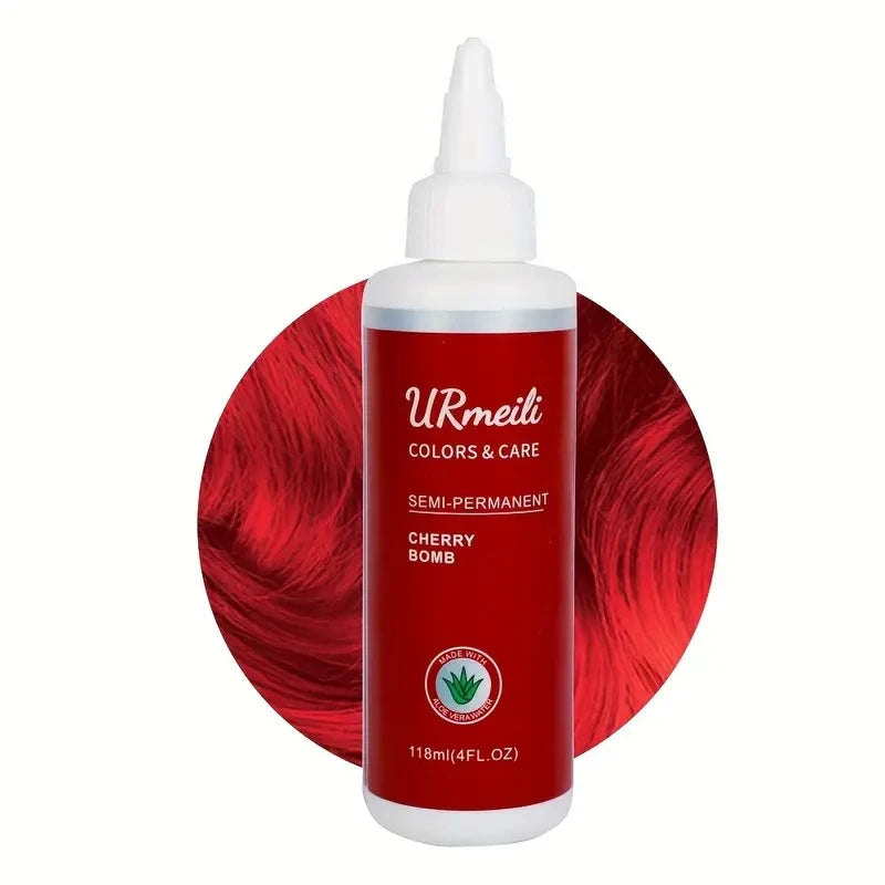 Natural Hair Color Cream Semi-permanent Hair Dye Product Halloween Lasting Barber Salon Household Herbal Hair Dey Cream for wig
