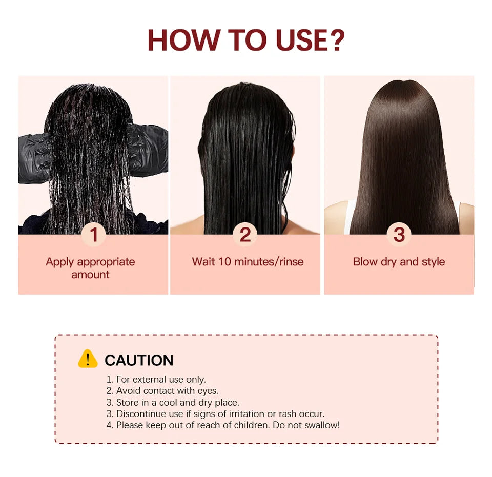 Hair Glaze Super Gloss Color Conditioning Gloss Rinse Out Semi-Permanent Hair Gloss that Enhances Color Nourish and repair Easy