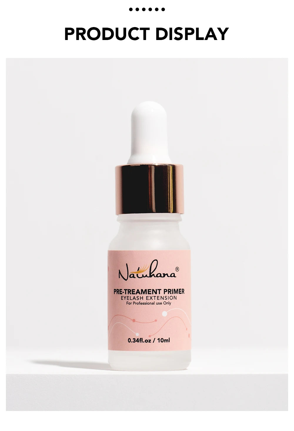 Pre-Treament Primer Clean Lashes Super Bonder For Eyelash Extension Quick Drying Long Last Grafting Eyelash Glue NATUHANA