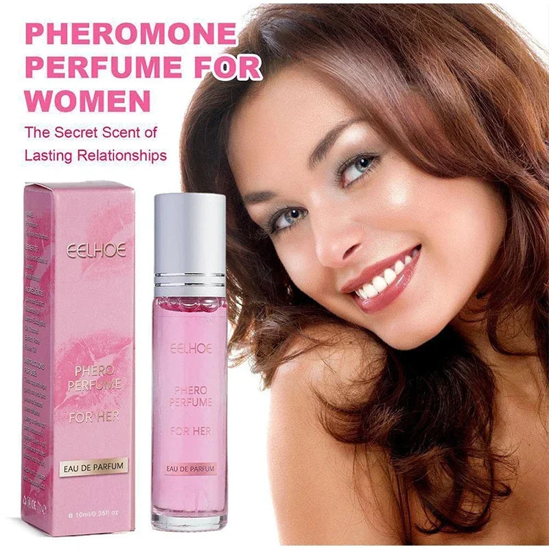 Alcohol-Free Pheromone Perfume Oil for Women to Attract Men,Excited Fragrance,Long Lasting Body Spray Flirting Dating Scent