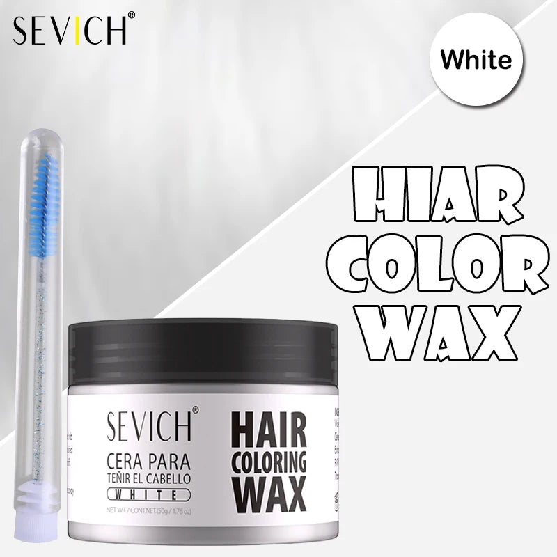 Hair Localized Staining 13 Color Temporary Diy Hair Colour Wax Easy To Wash One-Time Hair Dyed Mud Long Lasting Hair Color Cream