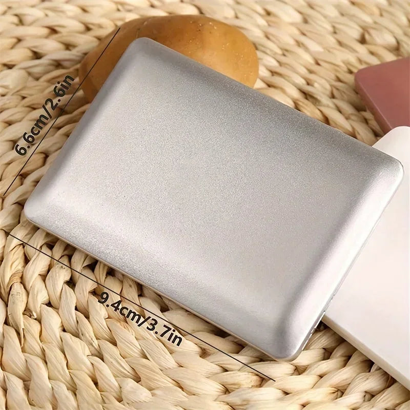 Handheld Mini Makeup Mirror - Pocket Glass Magnifying, Creative Folding Mirrors for Girls Ladies