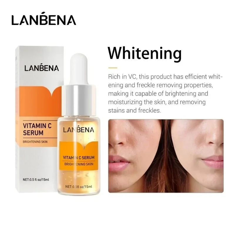 4 Kinds Moisturizing Facial Serum Deep Repair Face Skin Hyaluronic Acid Vitamin C Essence Fade Dark Spots Anti-Aging Skin Care