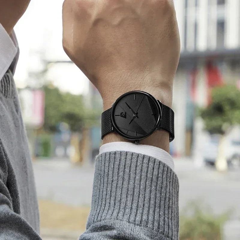reloj hombre Watches Mens 2025 Minimalist Men's Fashion Ultra-thin Watch Simple Men Business Quartz Wristwatch relogio masculino