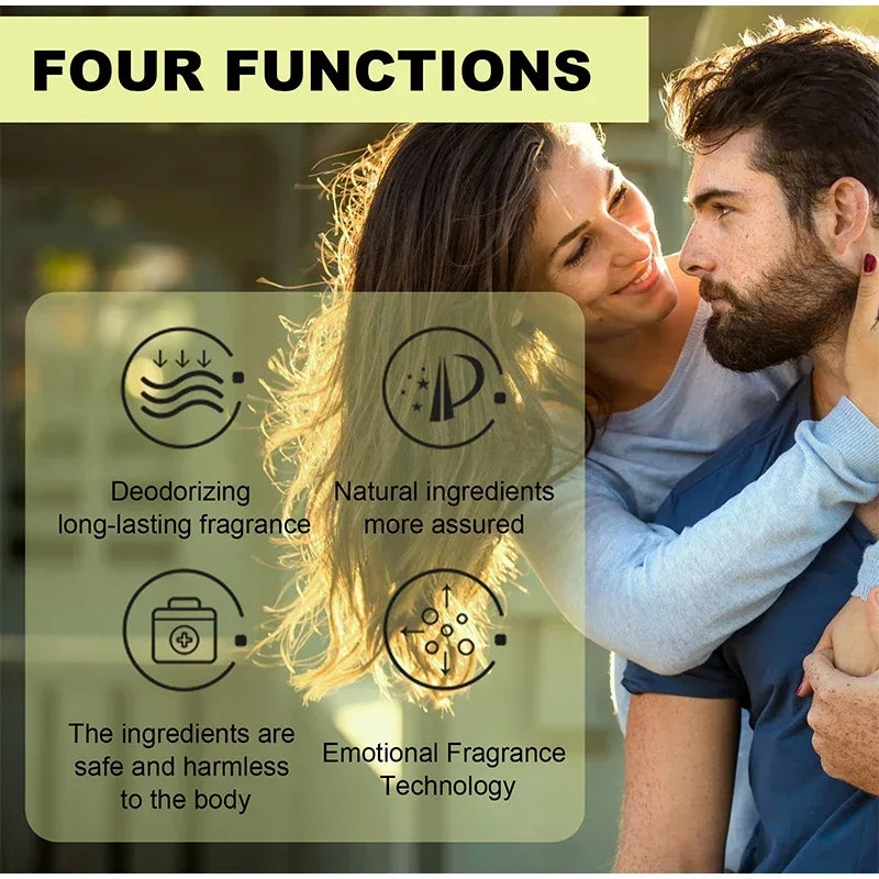 Alcohol-Free Pheromone Perfume Oil for Women to Attract Men,Excited Fragrance,Long Lasting Body Spray Flirting Dating Scent