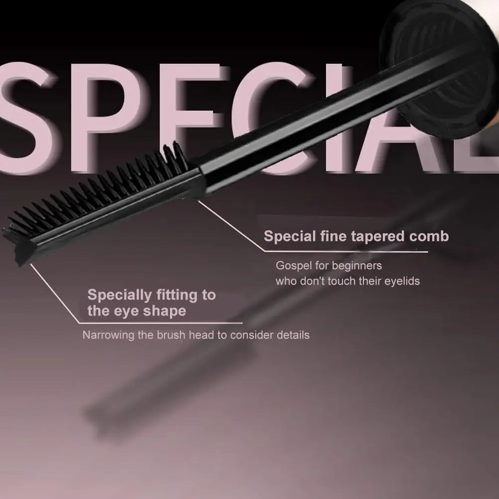 EyeLashes Mascara Waterproof Silk Fiber Mascara Black Long Curling Eyelash Extensions Non-clumping Eyes Makeup Cosmetics
