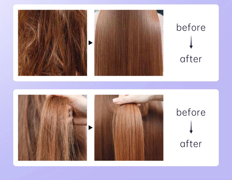 PURC Leave-In Conditioner Hair Spray Smoothing Straightening Shiny Repair Damaged Frizz Hair Treatment Hair Care