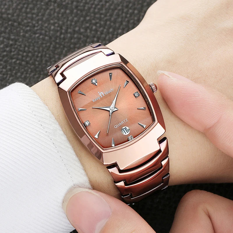 Luxury Watch For Men Business Fashion Quartz Wristwatches Classic Stainless Steel Waterproof Male Date Clock Relogios Masculino