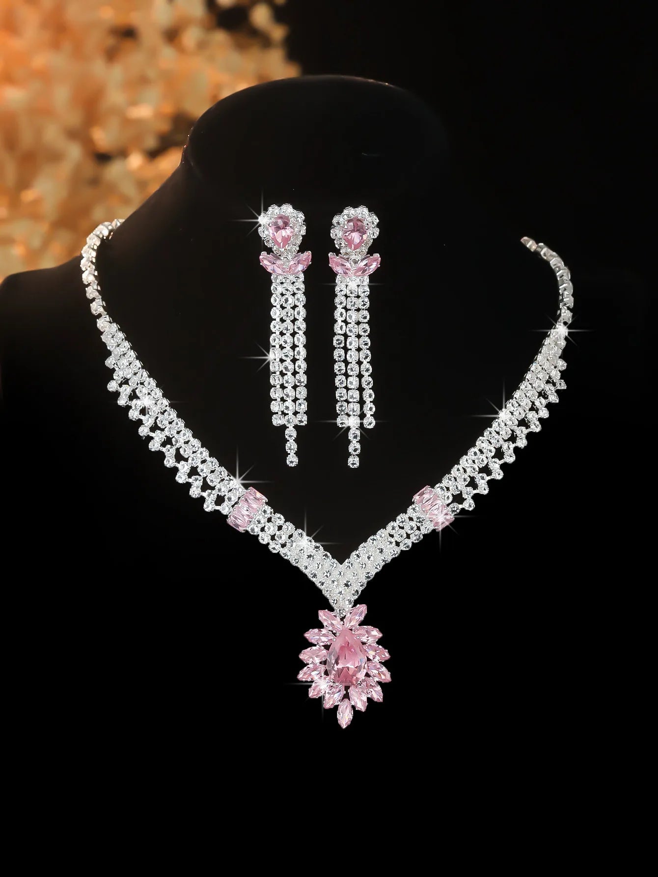 Women'S Fashion Accessories, Necklaces, Earrings, Jewelry Sets, Bridal Banquet Dress Sets, Chains And Accessories