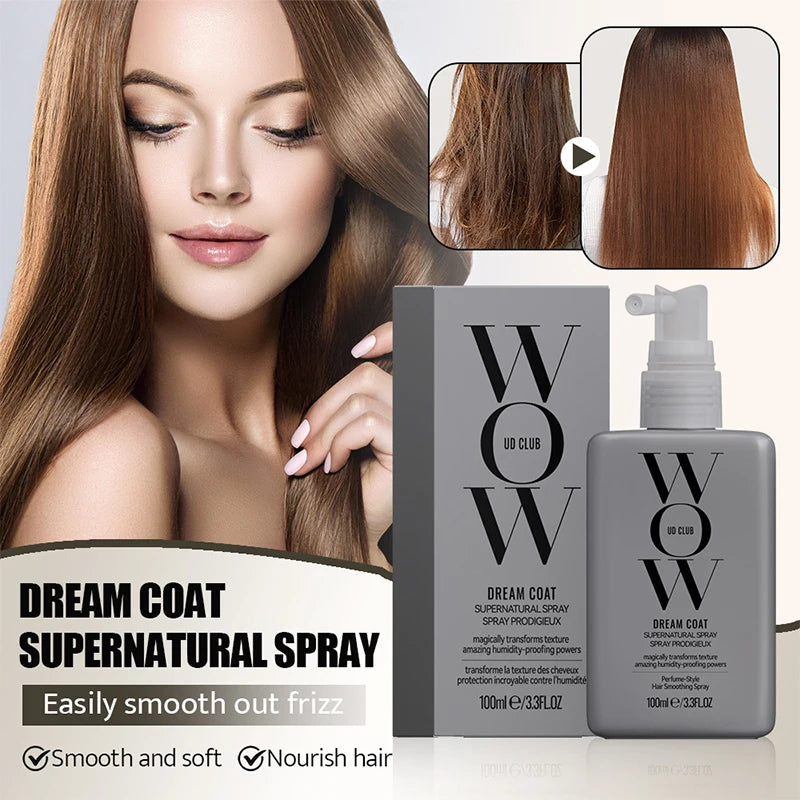 Super Soft Leave-In Conditioner Spray Hair Scalp Treatment Smoothing Straightening Shiny Repair Damaged Hair Care Hair Oil Spray