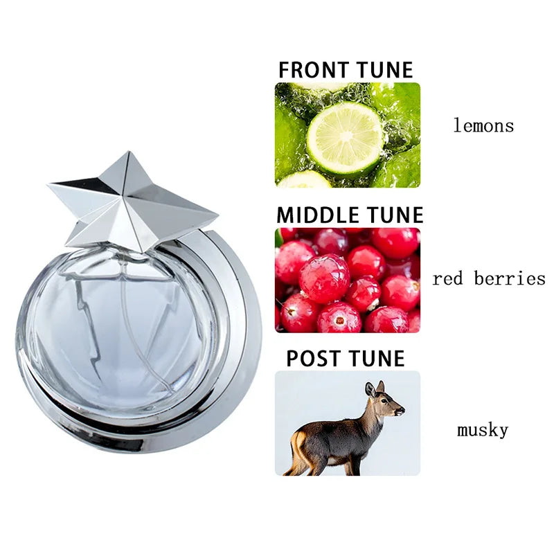 Pentagram Brand Perfume High-end Fruity Musk Fragrance Perfume Unisex Date Romantic Charm Vitality Master-level Special Perfume