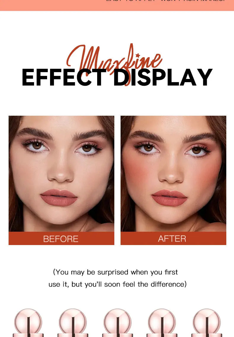 Smooth Blush Liquid Moisturizing Long Lasting Natural And Easy To Color Light And Not Heavy Easy To Apply Rosy Complexion Makeup