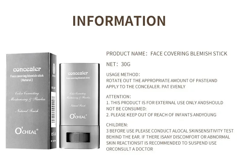 Face Foundation Contour Stick Long Lasting Waterproof Brighten Skin Concealer Pen Nose Contour Cream Contouring Beauty Makeup
