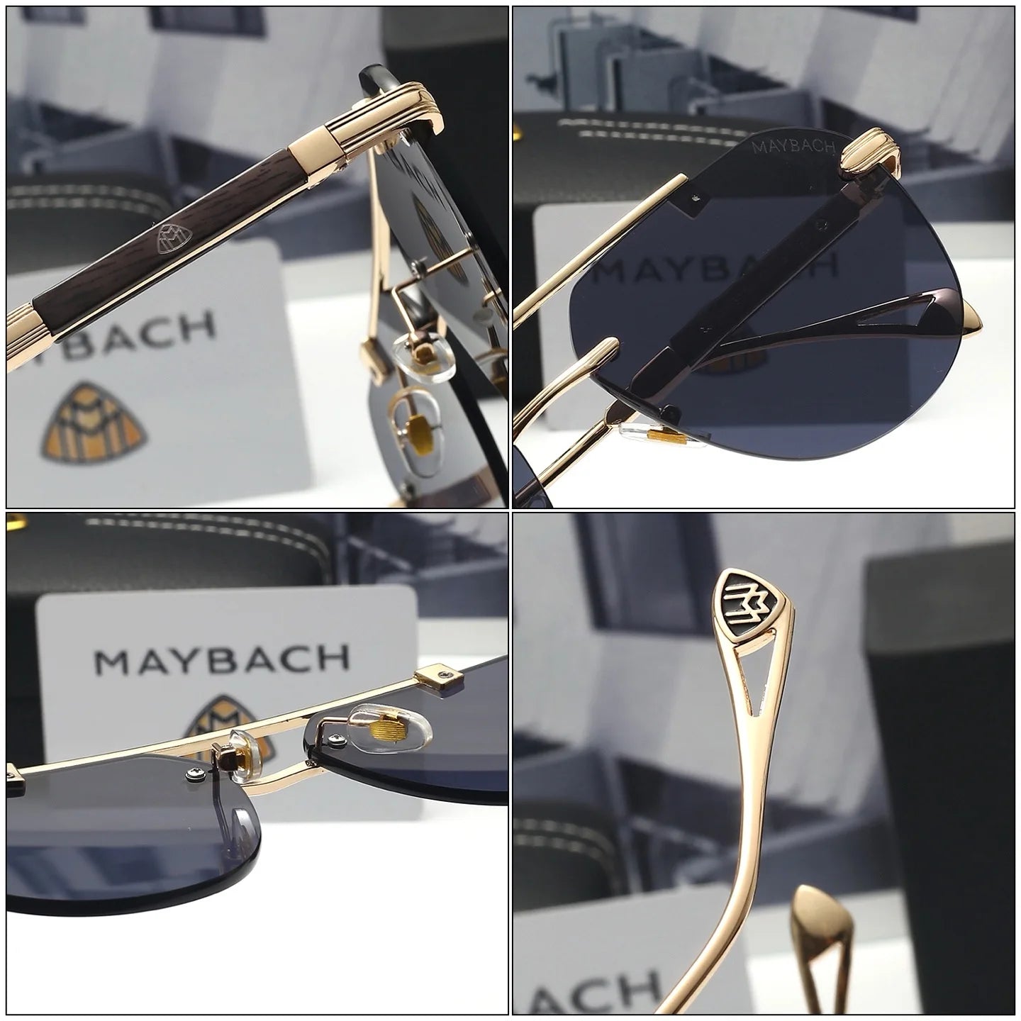 Car High-End Luxury Sunglasses Maybach S Class Men Fashion Goggles