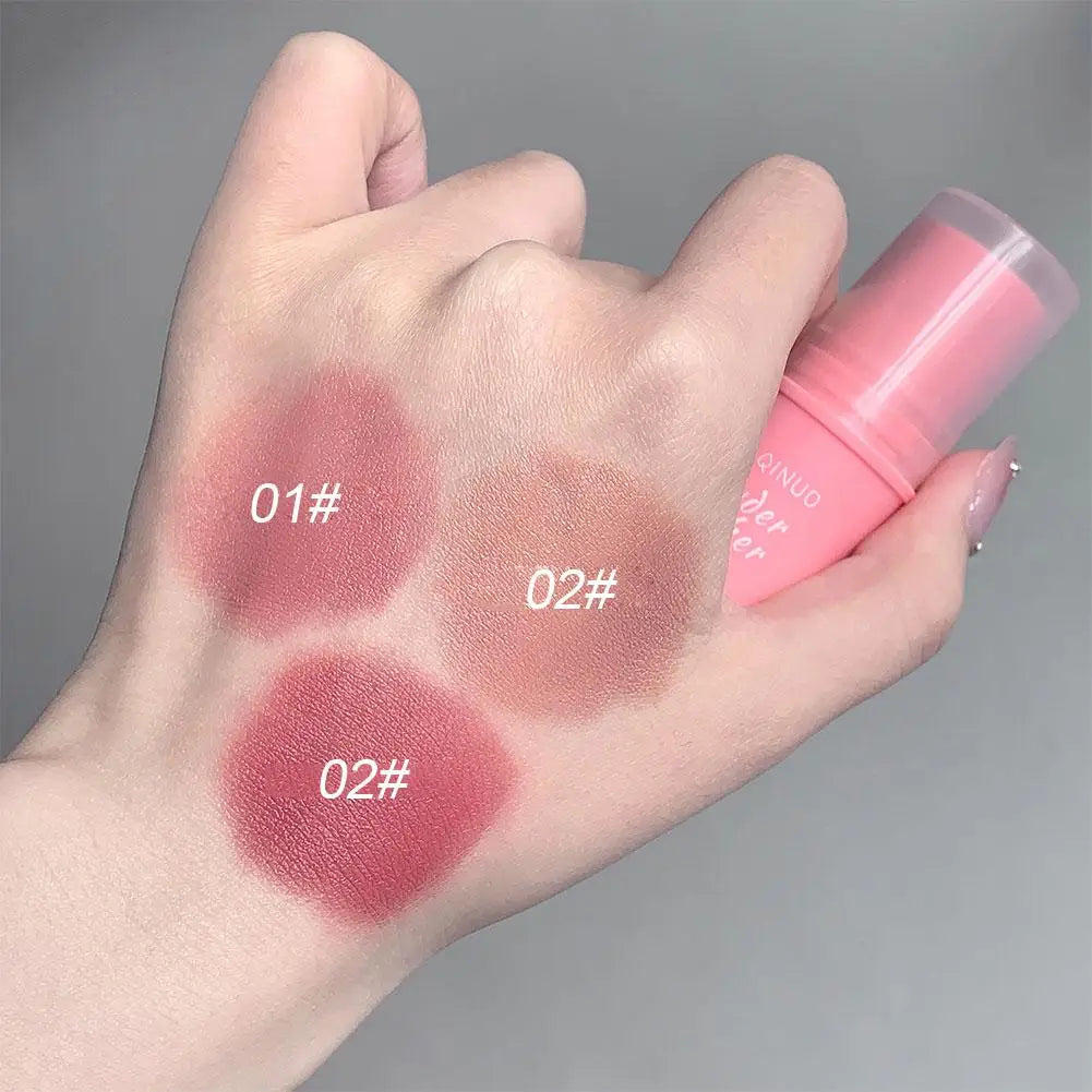 Blush Stick Creamy Cheek Color for Natural Plumpness Hydrating Swell Tone Blusher for Fair Skin Easy-Blend Makeup Stick
