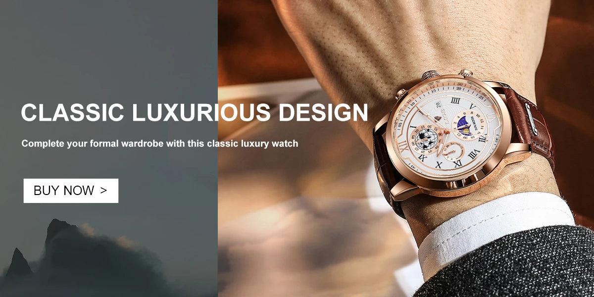 LIGE Top Brand Luxury Watch for Men Business Casual Men's Watches Wristwatch Man Quartz Chronograph Waterproof Watches Clock New