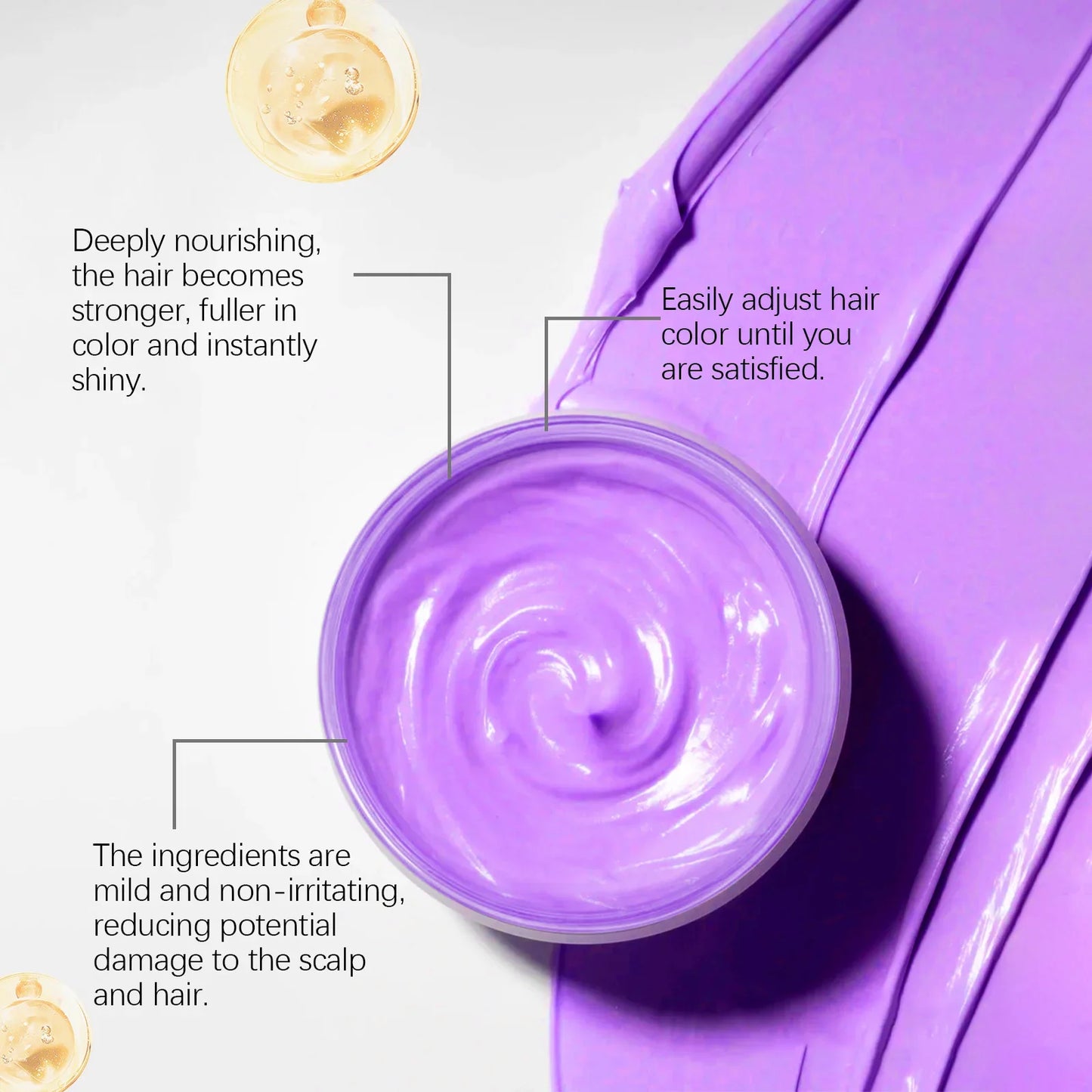 6 Colors Hair Color Wax Dye White Blue Brown Hair Natural Matte Nourish Long-Lasting Hair Coloring Styling Cream For Women Men