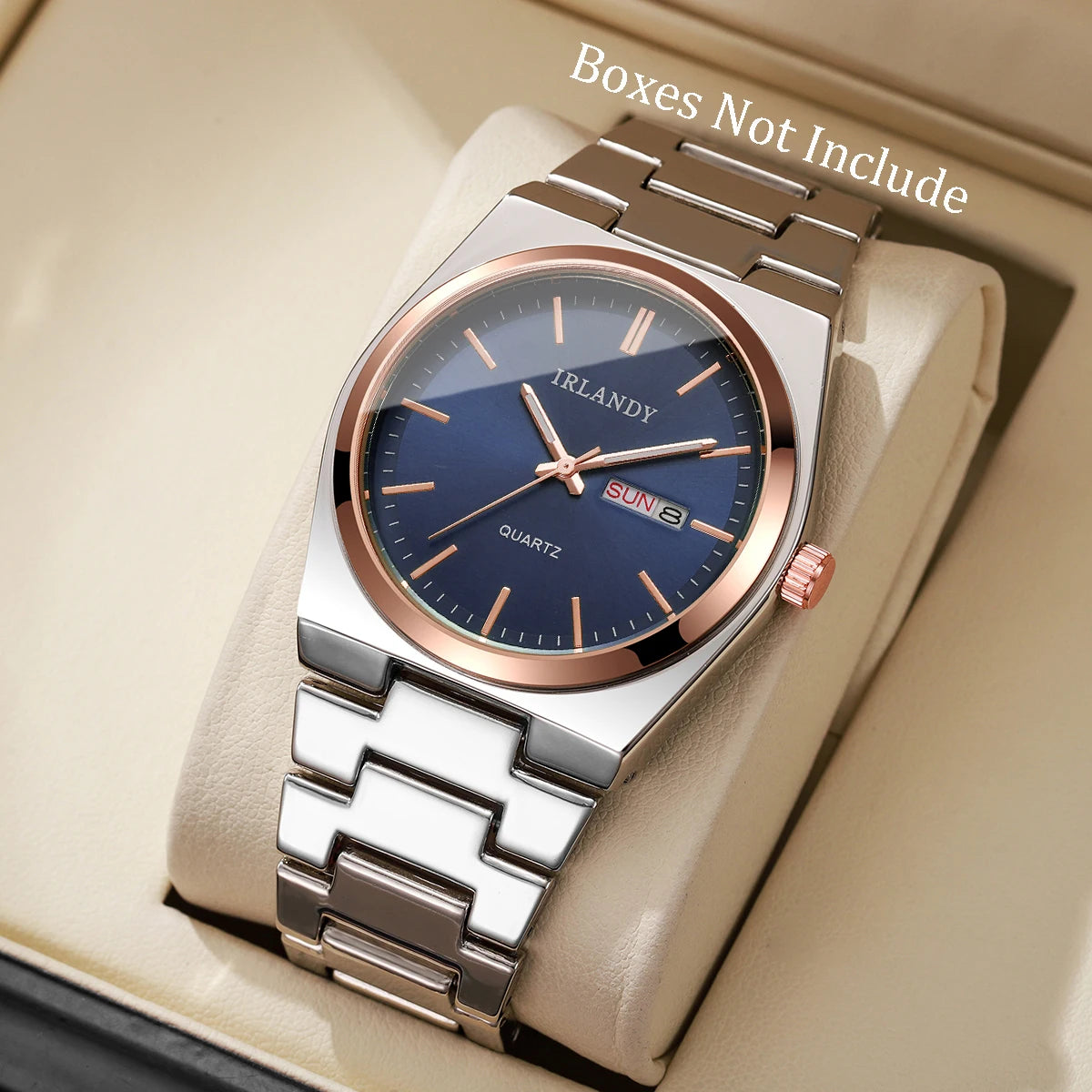 Luxury Men Business Watches Calendar Quartz Wristwatches For Mens Clock Reloj Hombre(Without Box)