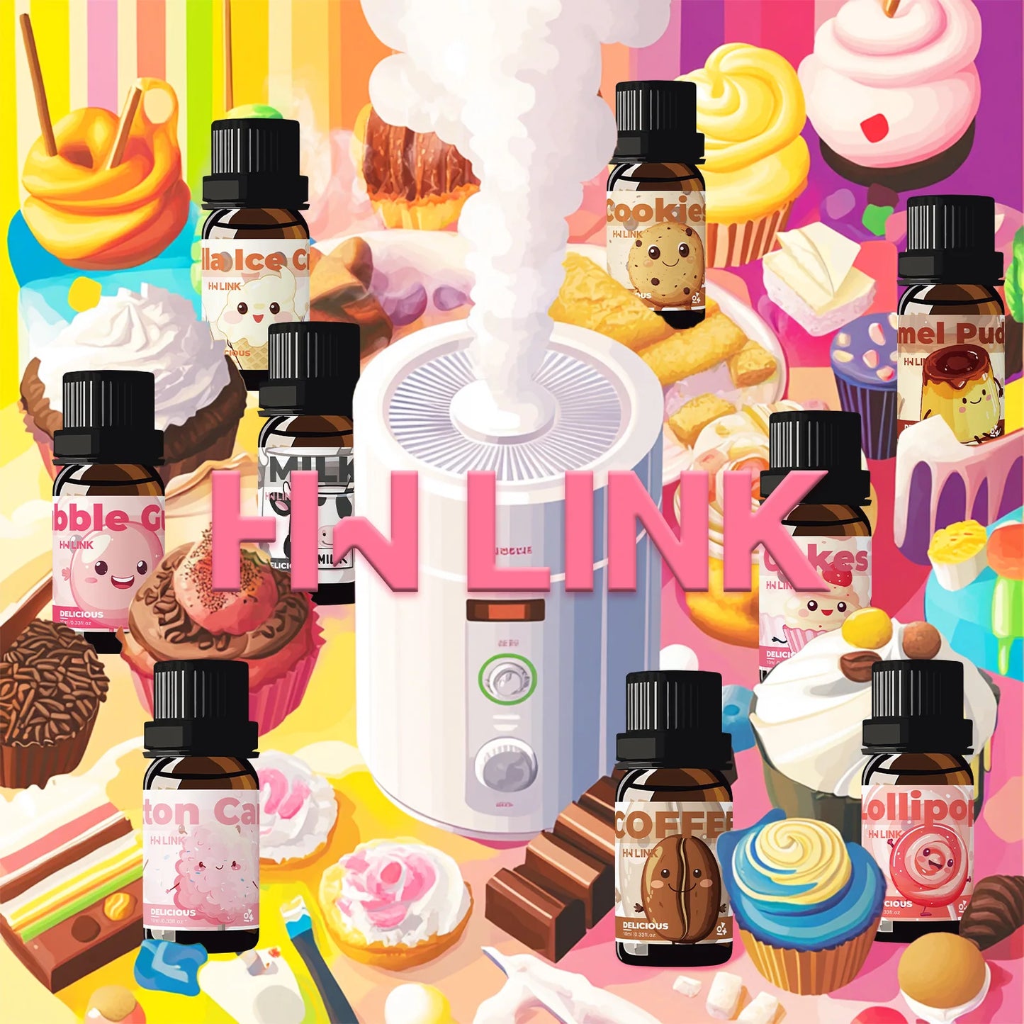 10ml Milk Essential Oils Milk Perfumes Skin Care Massage Body Oil Perfume Women Fragrance Oil For Candle,Soap Making,Humidifiers