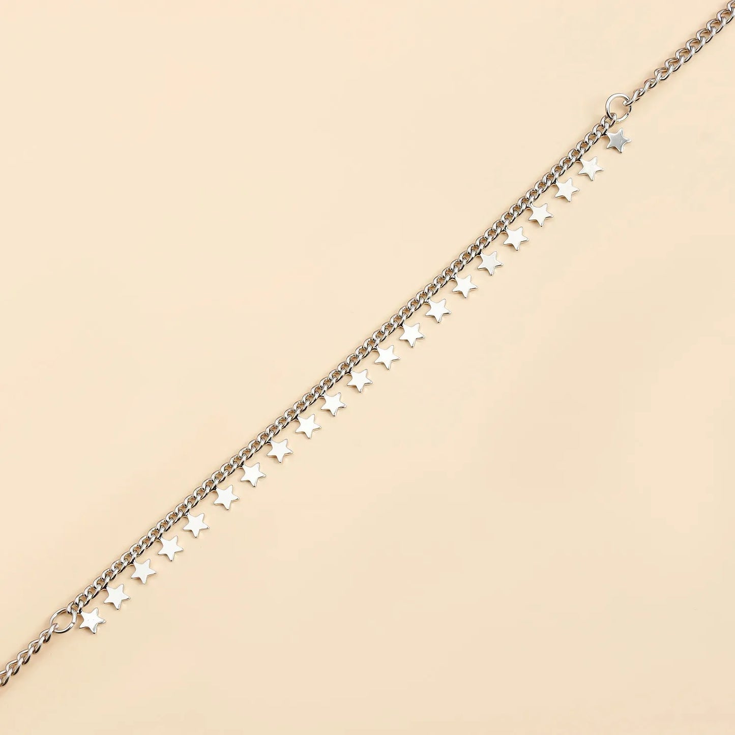 Y2k Choker Necklaces Heart Pendant Chain Jewellery Women Glass Multilayer Neck Collier Femme Cadenas Para Mujer for Girls Women