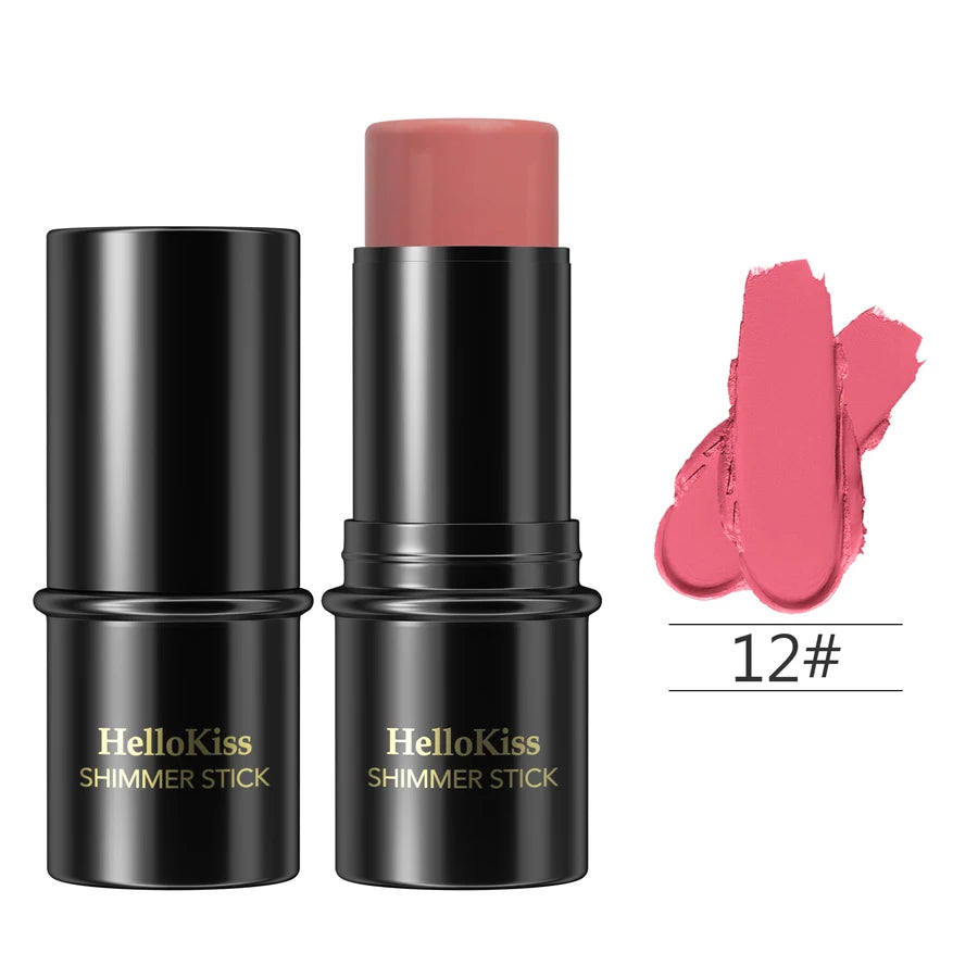 Highlighting Bronzer Stick Face Brightening Blusher Rouge Concealer Long Lasting Corrector 3D Nose Shadow Contouring Cosmetics