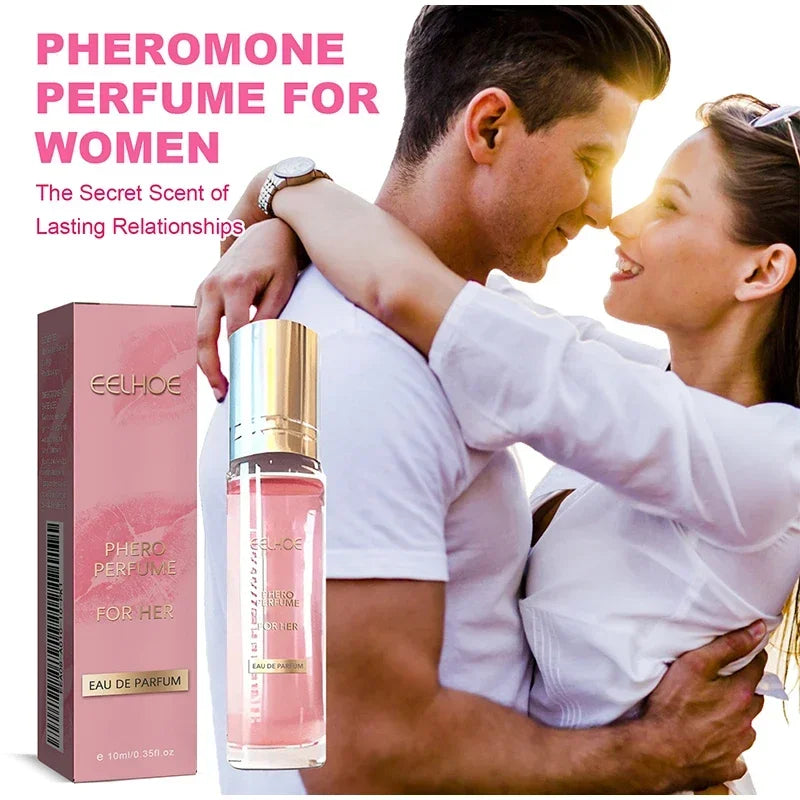 Alcohol-Free Pheromone Perfume Oil for Women to Attract Men,Excited Fragrance,Long Lasting Body Spray Flirting Dating Scent