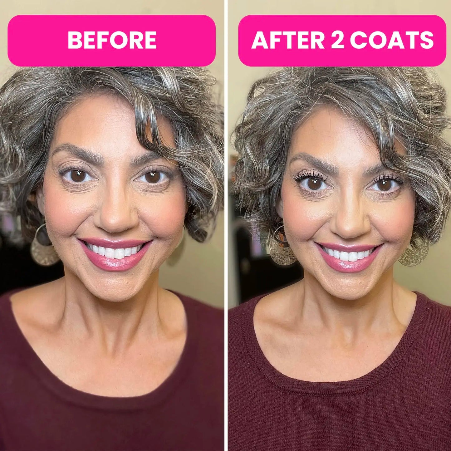 MACKANDY Black Mascara Makeup Volumizing&Lengthening Mascara, Thickening Washable Longwear Smudge Resistant Make Up Cruelty Free
