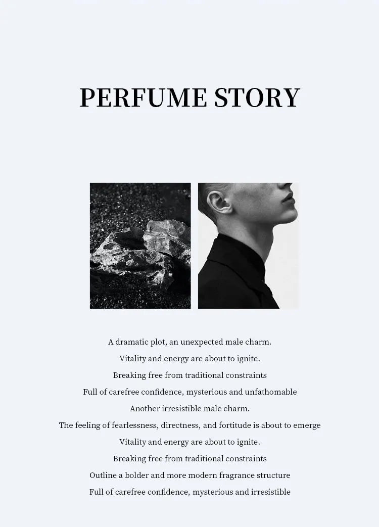 30ML*3 Men's Perfume Set Three-piece Set Cologne Long-lasting Eau De Toilette