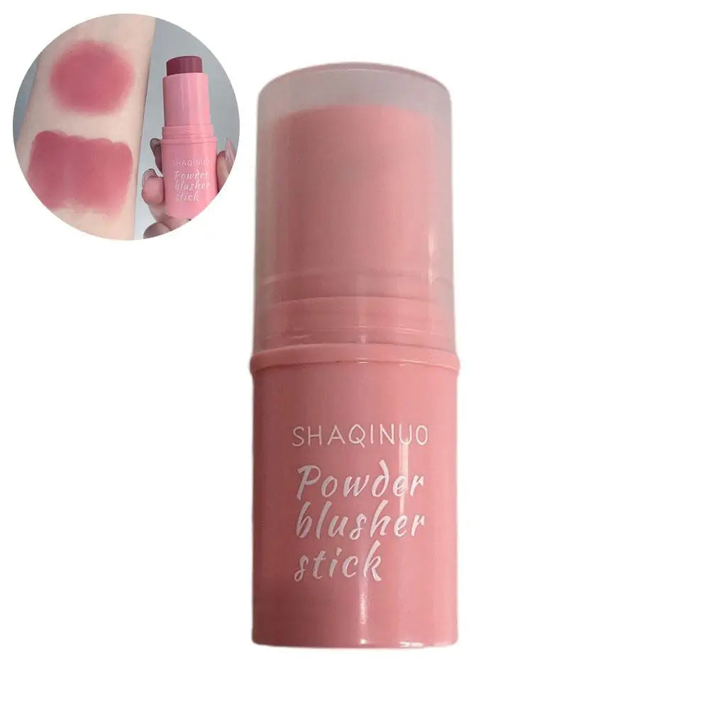 Blush Stick Creamy Cheek Color for Natural Plumpness Hydrating Swell Tone Blusher for Fair Skin Easy-Blend Makeup Stick