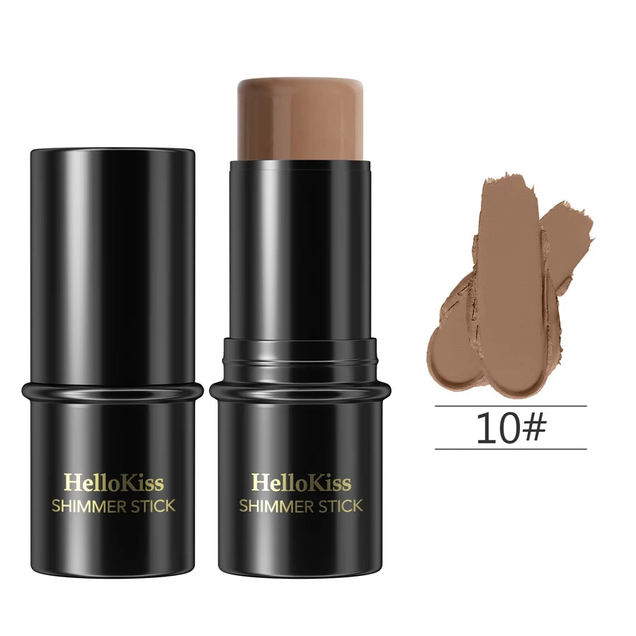 Highlighting Bronzer Stick Face Brightening Blusher Rouge Concealer Long Lasting Corrector 3D Nose Shadow Contouring Cosmetics