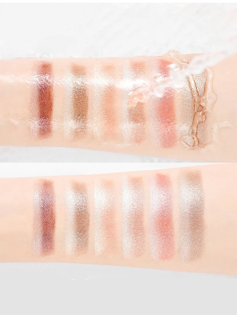 Gradient two-color eye shadow pen waterproof, sweat proof, not easy to smudge, pearlescent, fine shiny, lazy eye shadow s