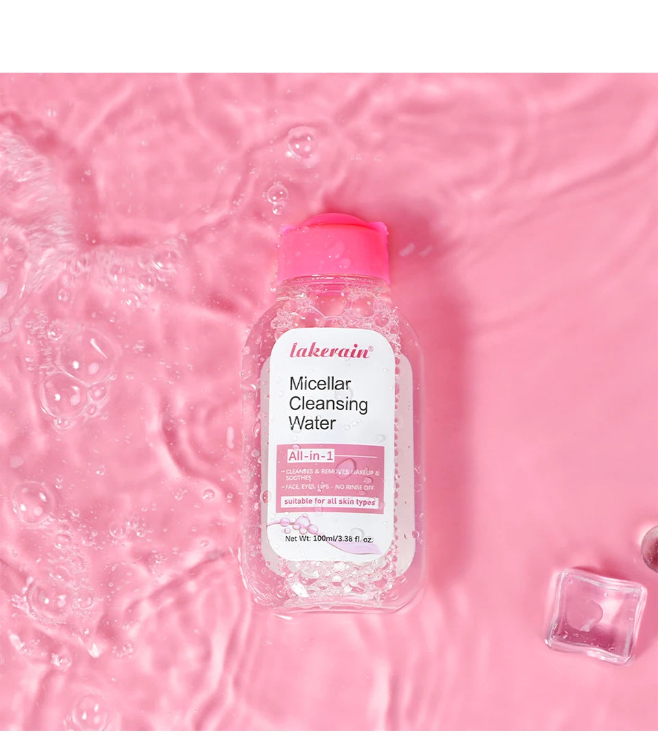 100ml Garnier Micellar Water Hydrating Facial Cleanser Deep Makeup Remover Cleaning Water Refresh Hydrate Cleansing Skin