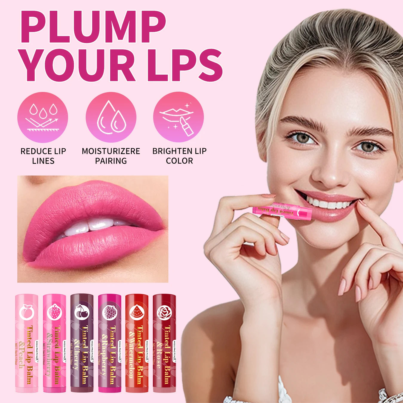 6-color lipstick set - moisturizing lipstick, gloss - lasting, lip color enhancement, cheap choice for women's gifts