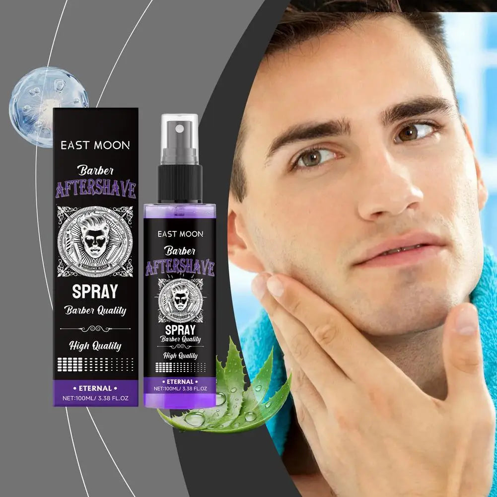 Men's After shave Spray Deep Moisturizing Hydrate Groomed Repair Soothing Damaged Beard Care Men's After Shave Spray