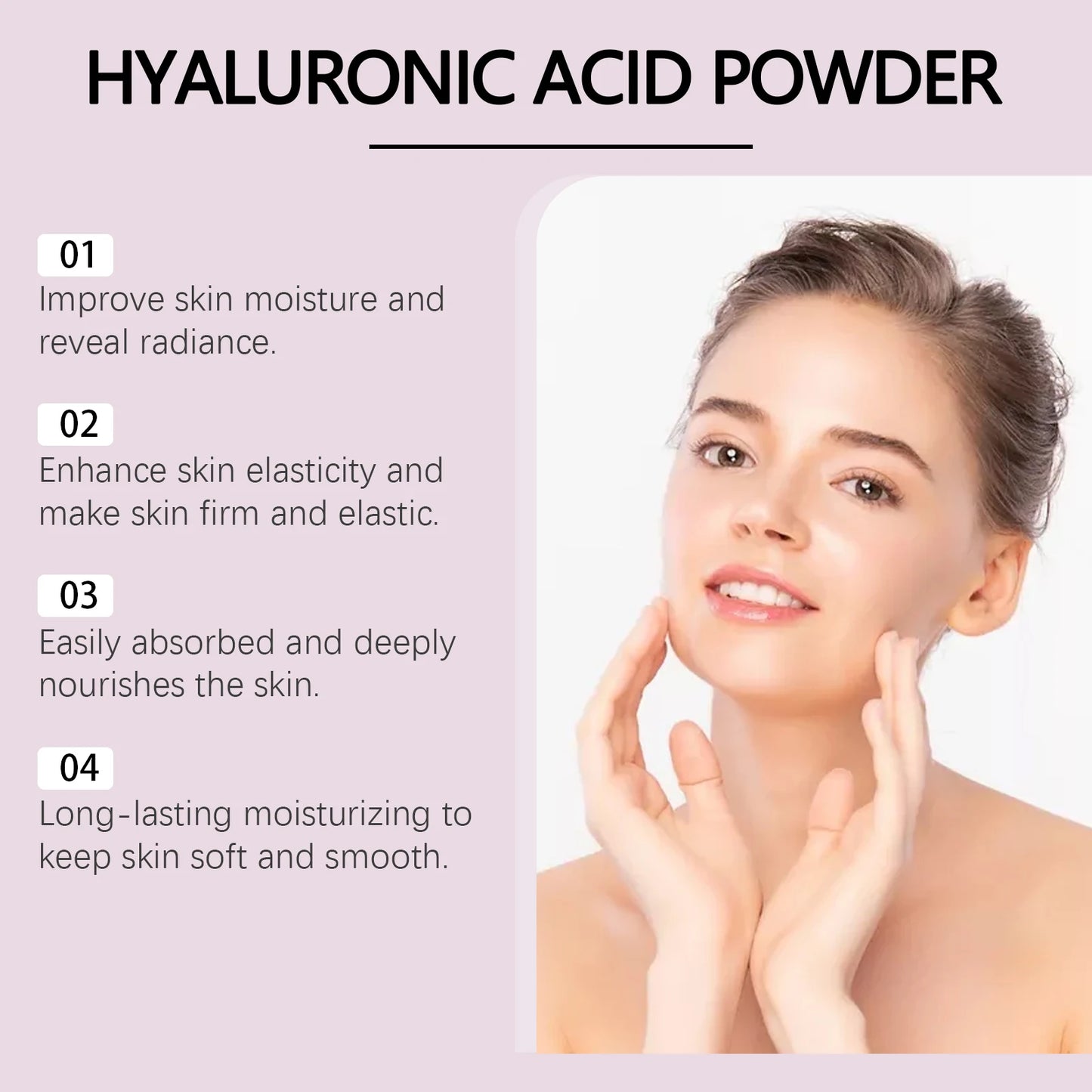Hyaluronic Acid Face Mask Hydrating Glow Controlling Oil Smooth Skin Repair Pore Tightening Lifting Deep Cleansing Clay Mud Mask