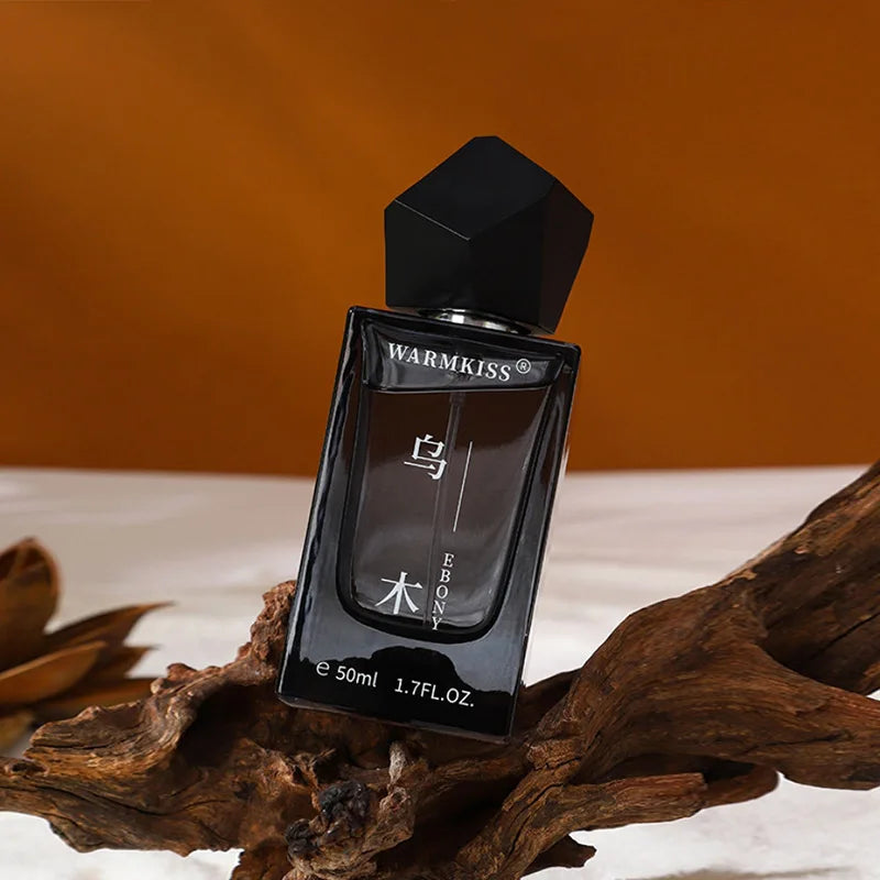 Sandalwood Ebony Perfume Spray,Woody Scent Men's Eau De Cologne,Cedar/Vetiver/Musk/Agarwood Light Fragrance Mist,Long Lasting