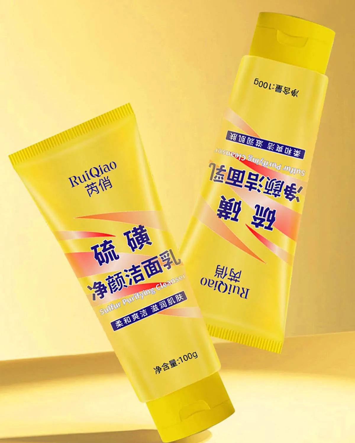Gentle And Non - Irritating Sulfur Cleanser That Refreshes, Controls Oil, Moisturizes And Nourishes the Skin