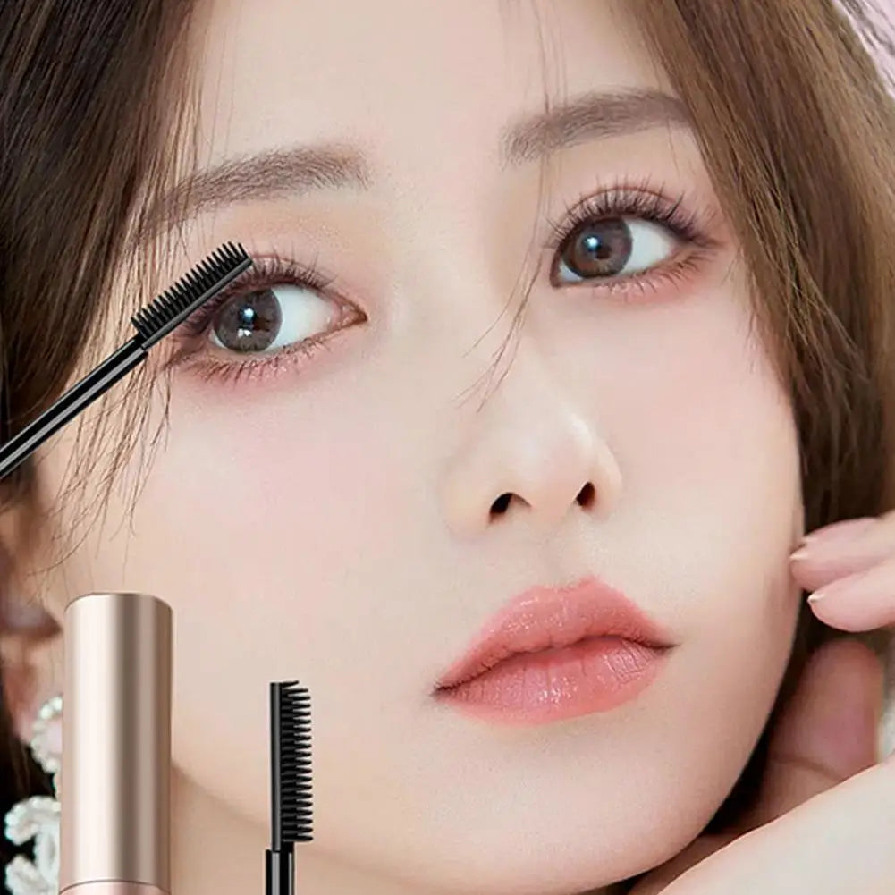 EyeLashes Mascara Waterproof Silk Fiber Mascara Black Long Curling Eyelash Extensions Non-clumping Eyes Makeup Cosmetics