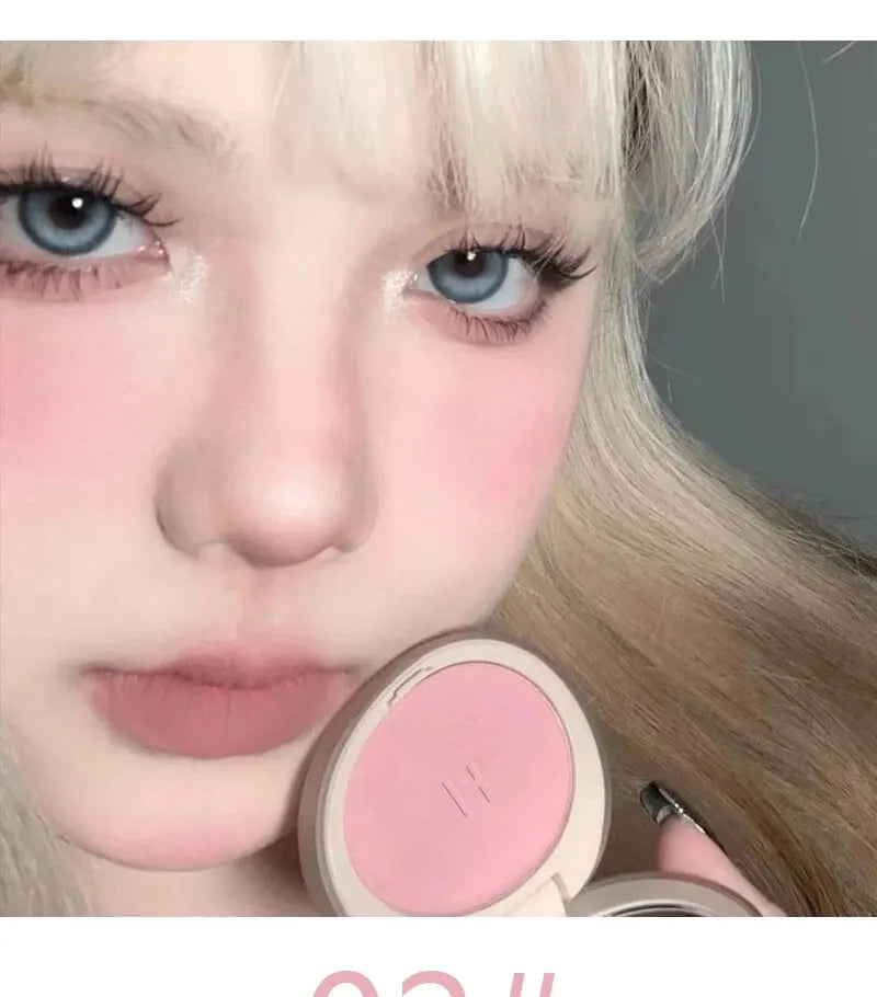 HERORANGEHR526 Monochromatic Blush Is Waterproof, Sweat-proof, Colorfast, and Durable. Six Colors Are Available.