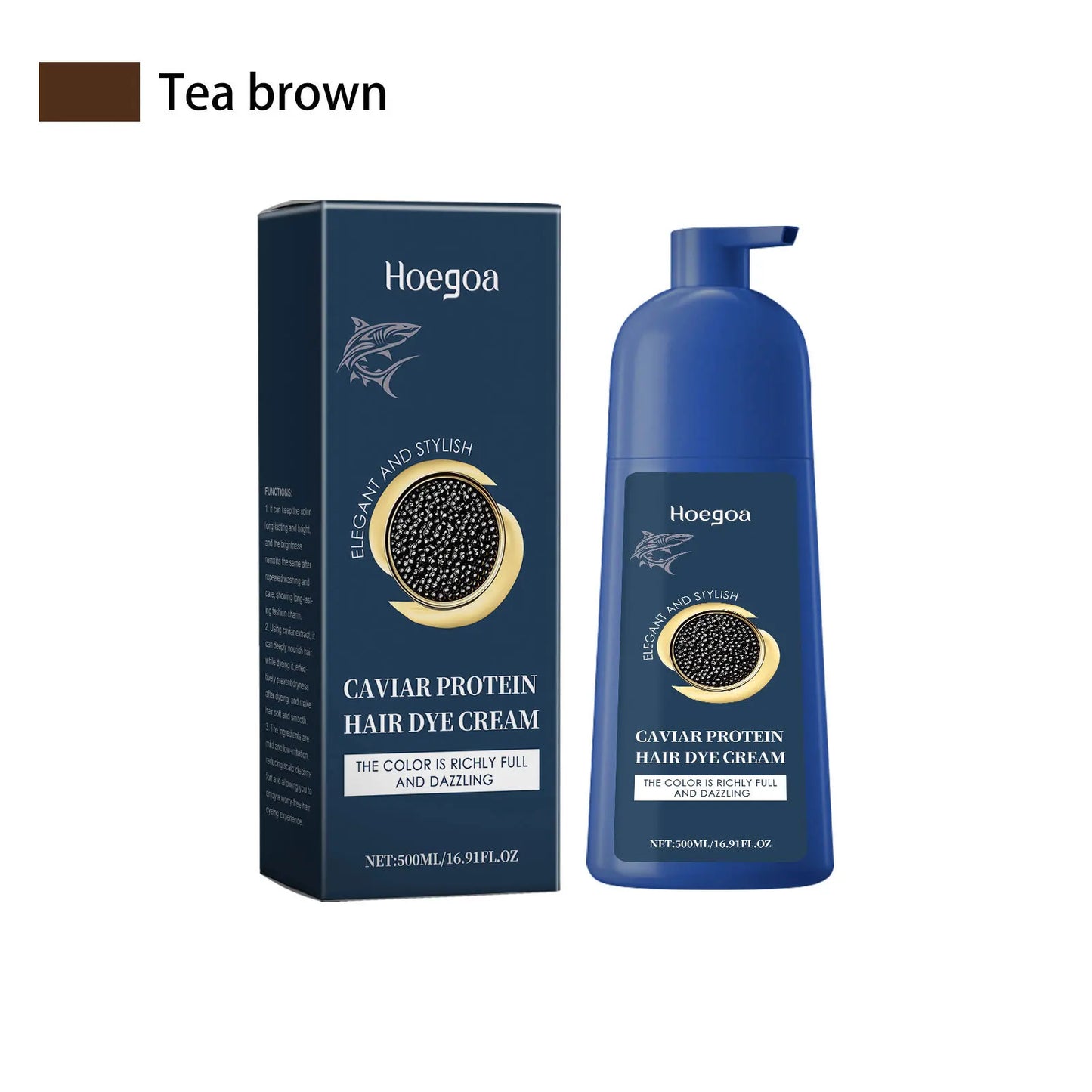 Caviar Hair Dye Cream Change Hair Color Long Lasting Black Brown Repair Gray Hair Safety Nourishing Permanent Hair Coloring Wax