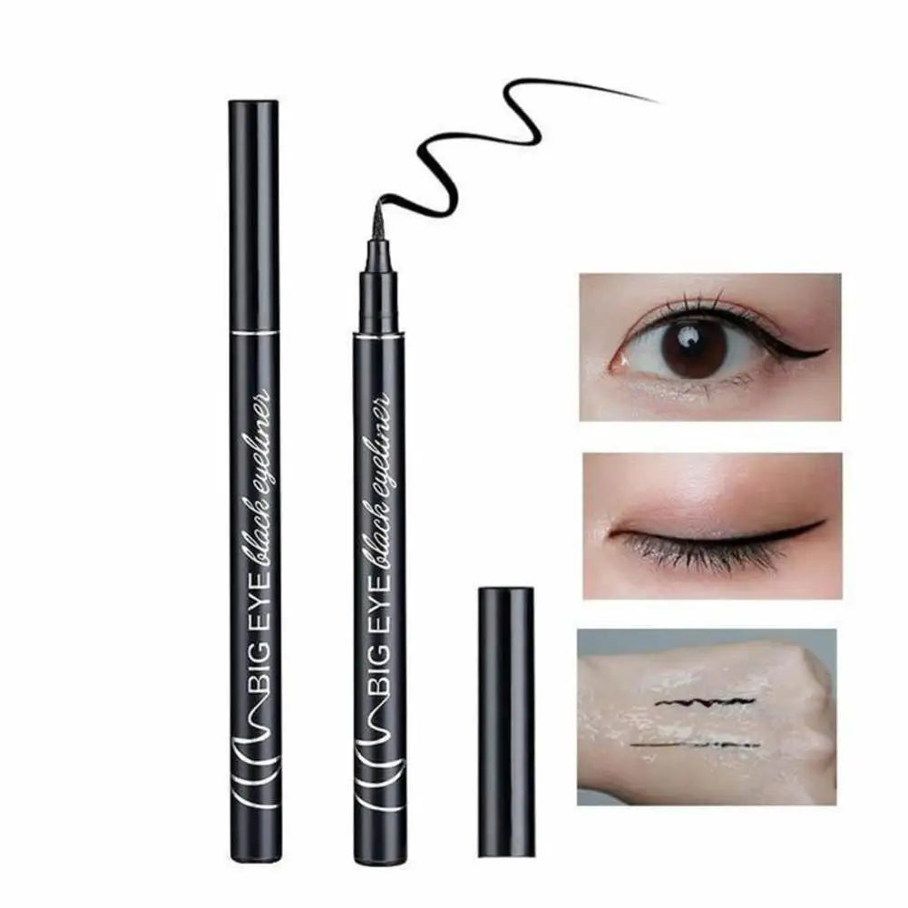 Eyeliner Ultra Thin Black White Liquid Pen Eyeliner Pen Waterproof Lasting Smooth Eyes Liner Pencils Eye Makeup Tools