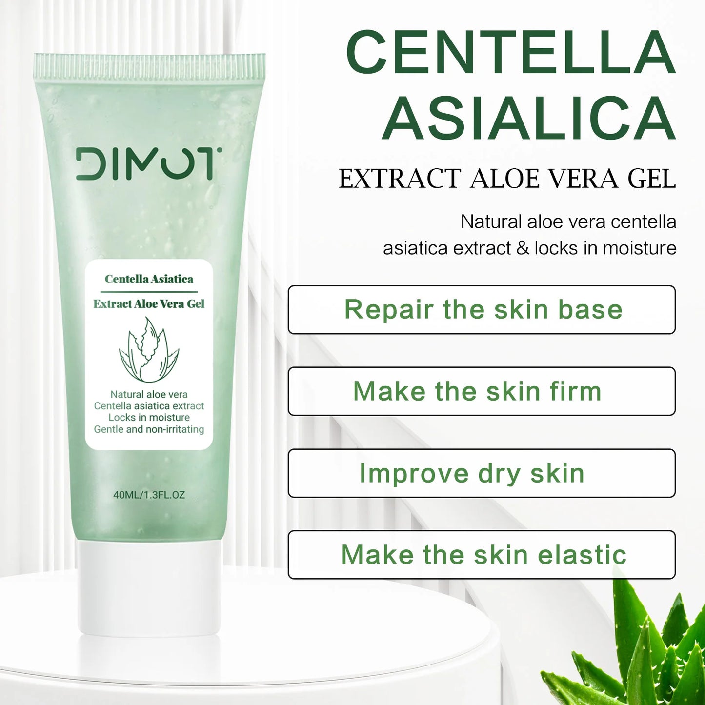 Moisturizing Aloe Vera Gel Wash Free Deep Nourishing Maintain Skin Aloe Vera Gum Refreshing Non Sticky Facial Care Facial Cream