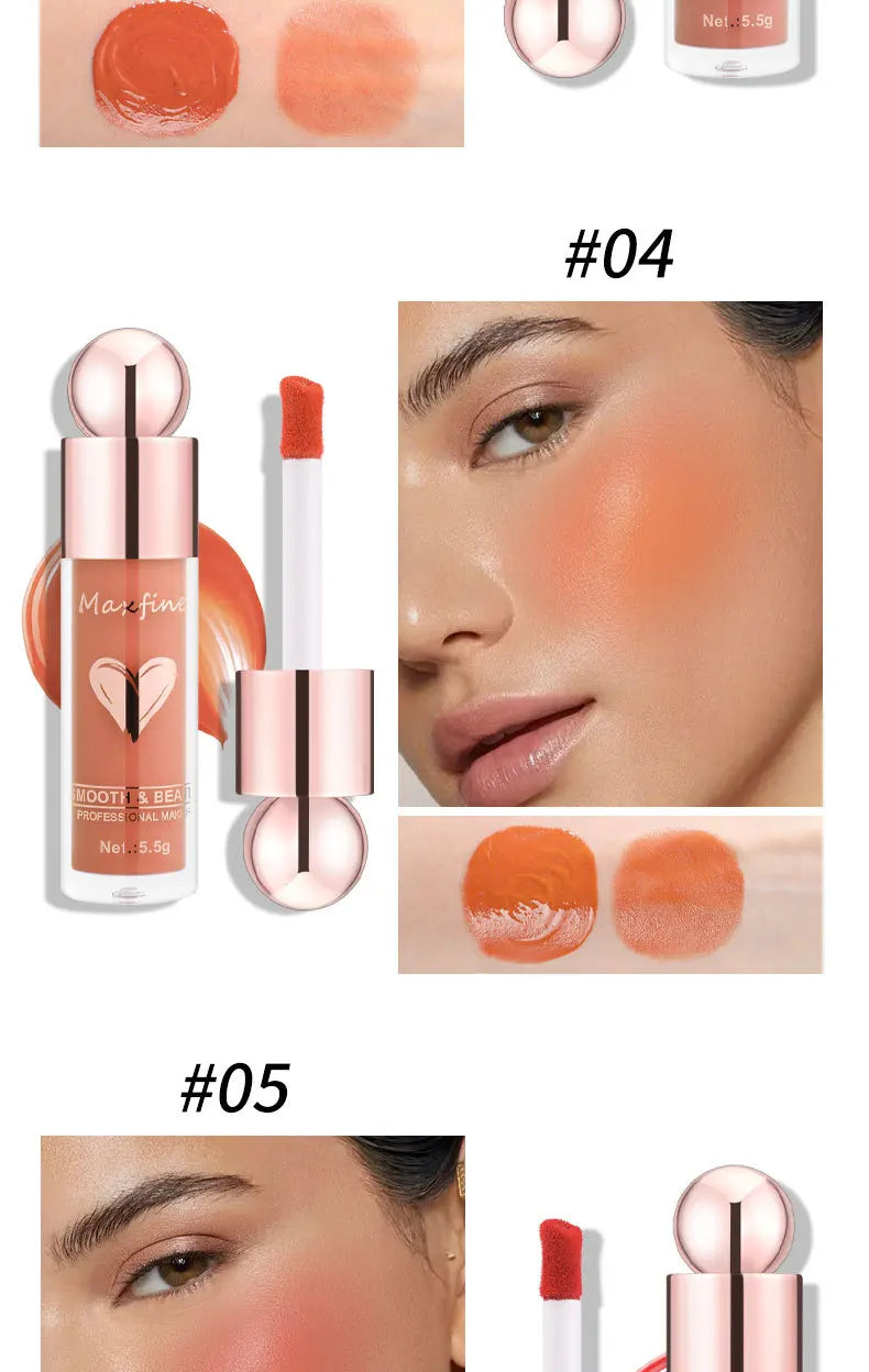 Liquid blush when applied with a hydrating touch can brighten your complexion keep your makeup on without smudge