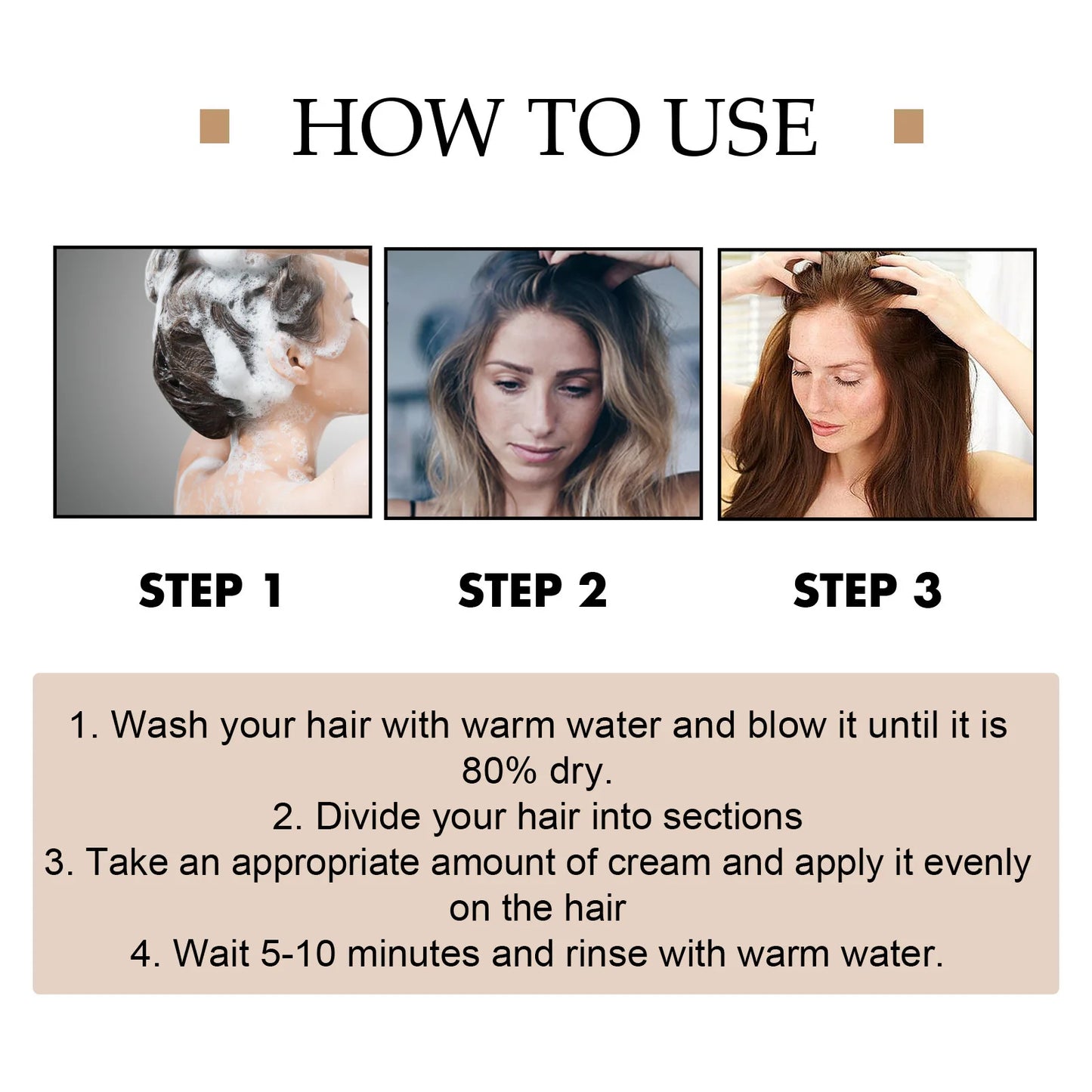 EELHOE Keratin Hair Mask Repairing Damaged Frizzy Hairs Straightening Treatment Nourishing Hair Soften Smoothing Care Product