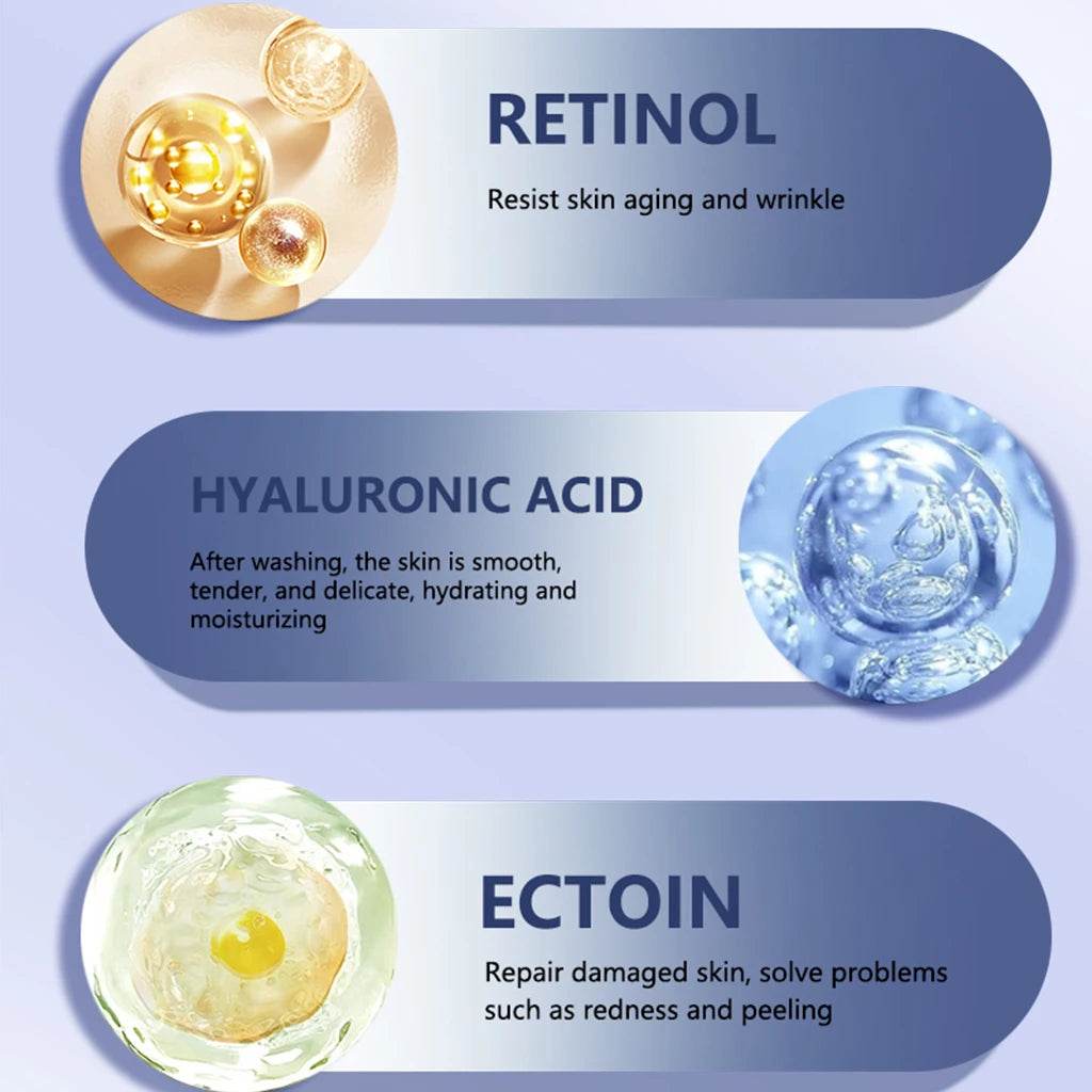 Moisturizing Face Lotion, Day and Night Cream with Hyaluronic Acid and Niacinamide, Double Repair, Moisturizer for Face