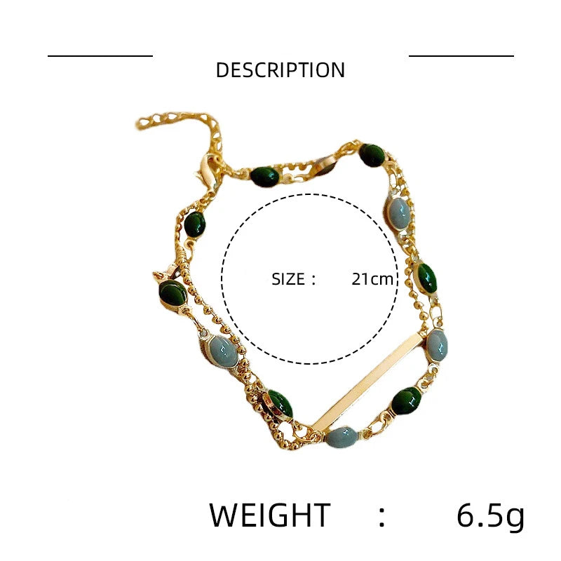 Luxury Fine Bracelet for Women Girls Fashion Flower Planet Shiny Zirconia Bracelet Charms Accessories Jewelry Set Party Gifts