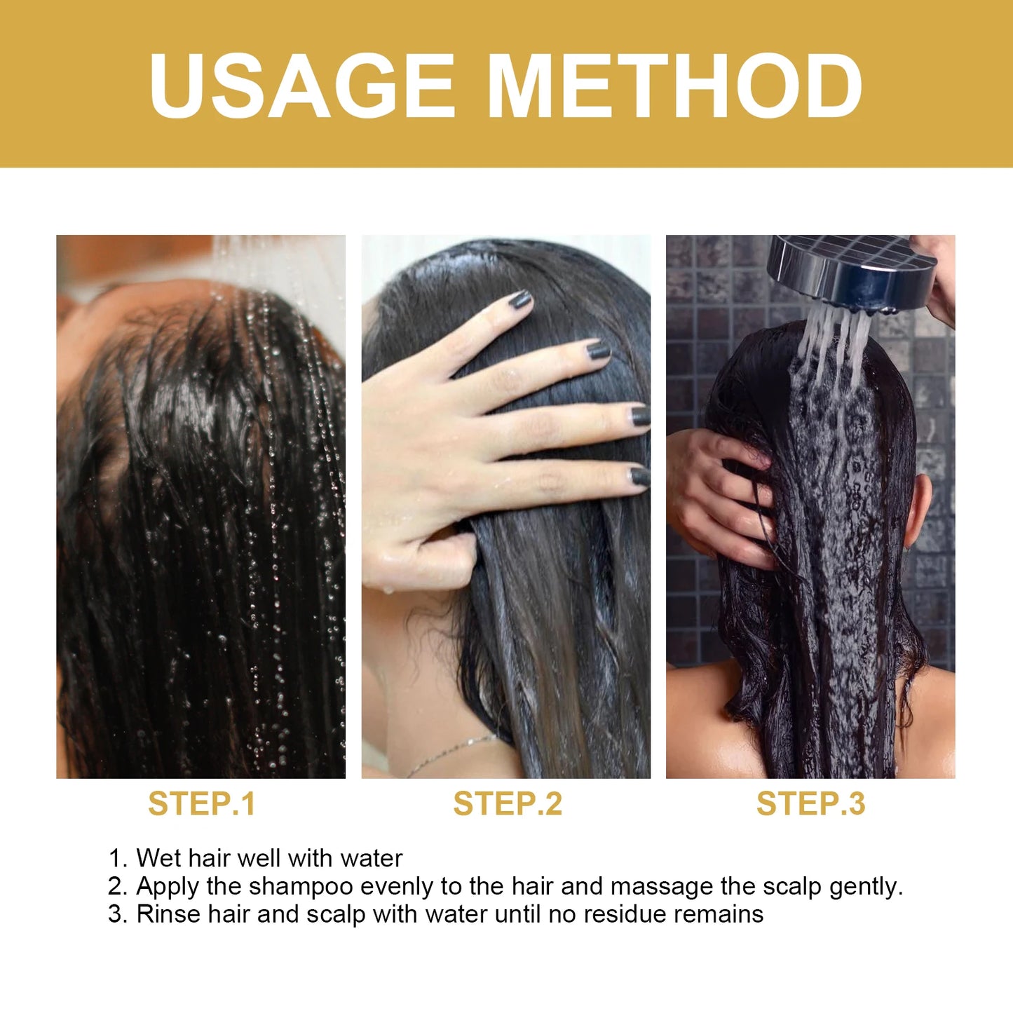 EELHOE Rosemary Shampoo Nourishing Hair Strengthening Shampoo Anti Frizz Smooth Hair Shampoo Oil Control Hair Care Product 100ml