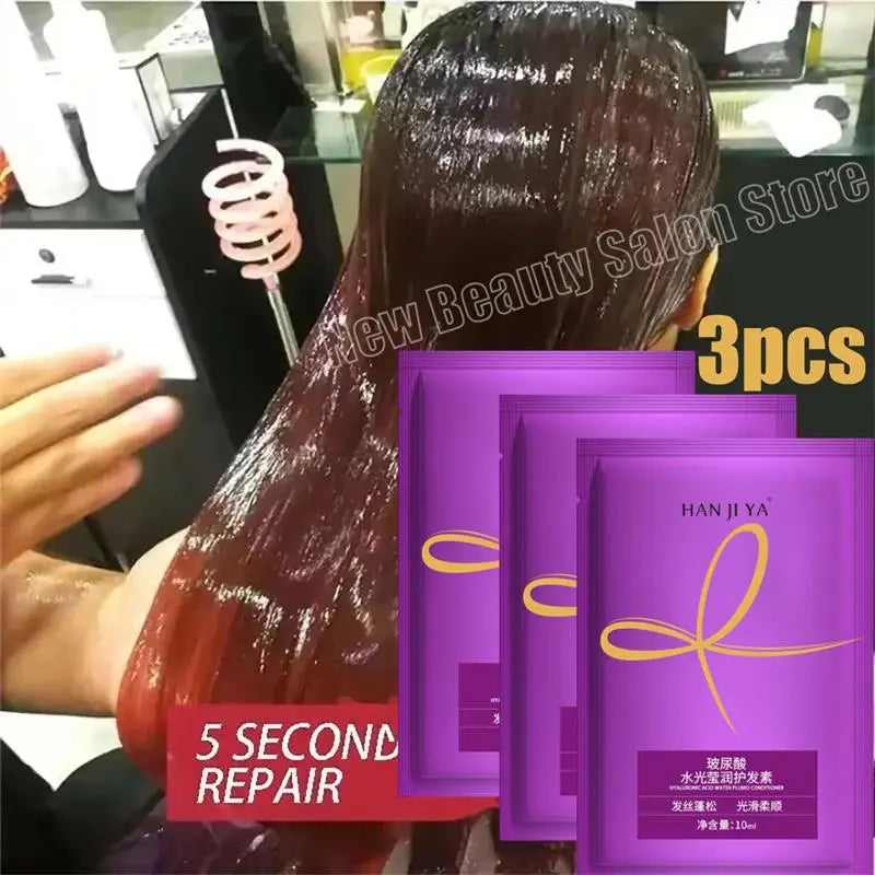 Keratin Hair Mask Magical 5 Second Repair Damage Frizzy Soft Smooth Shiny Hair Deep Moisturize Hair Treat Repair Hair Care Mask